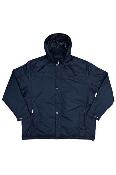 ANNEX معطف واق من المطر للرجال مقاس كبير، معطف رقيق مقاوم للرياح، معطف كبير ا...