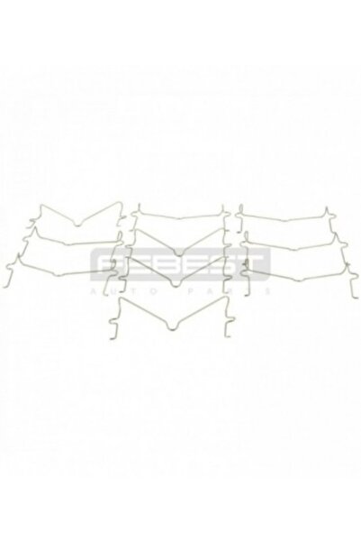 FEBEST Suport Placute Frana 0103-003-PCS10 TOYOTA LAND CRUISER