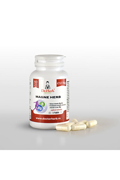 DOCTOR HERB MAGNEZIU BISGLICINAT 60 cap DR. HERB