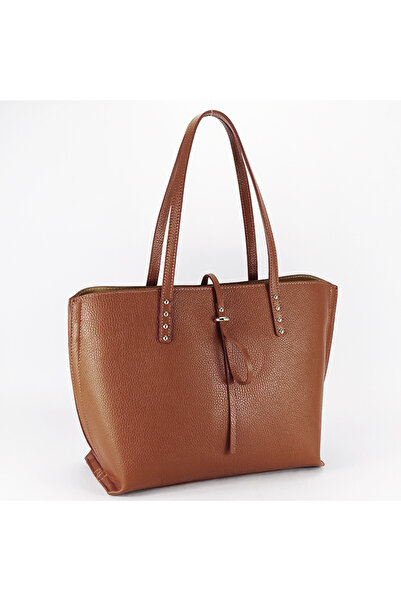 SOFILINE Geantă mare din piele naturală, culoare camel, B-1740 M8