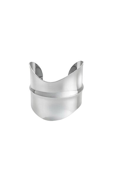 Sense of Atelier Vera Handcuff Bracelet-Silver