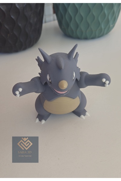 SAHAA Rhydon 13x9 cm Pokemon Figür
