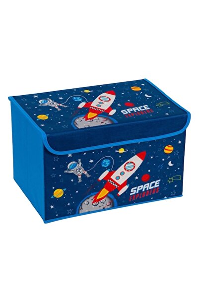 SHOPIENS Storage Box Shopiens® with Lid and Space Design, for Organizing Toys, 40 x 30 x 25 cm