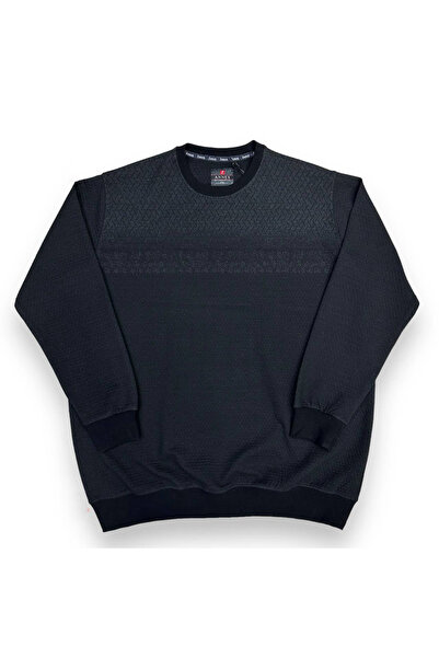 ANNEX Plus Size Men's Sweater Crew Neck Oversized Sweater