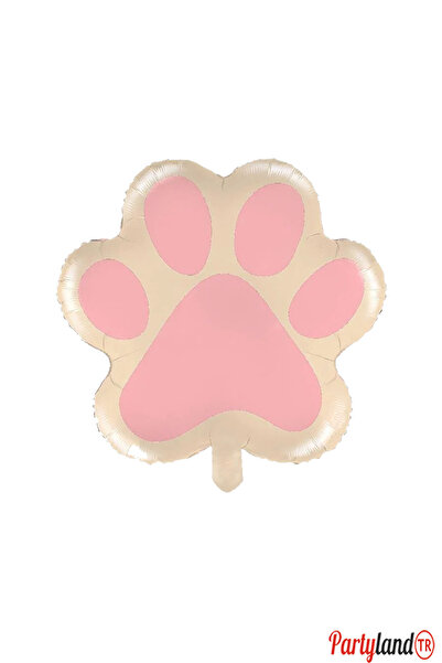 PartylandTR Retro Pembe Pati Folyo Balon 52 x 44,5 cm.