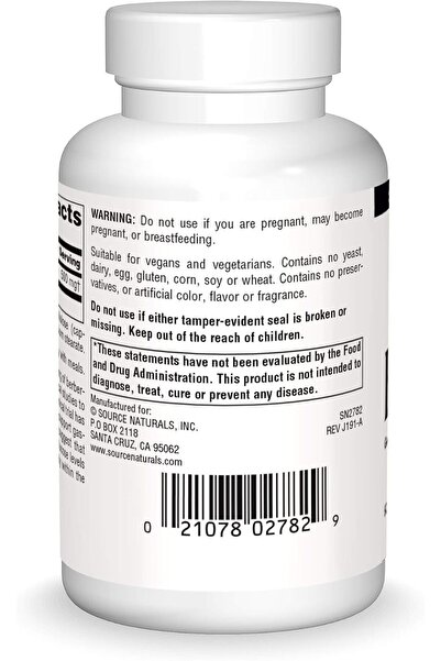 source naturals Berberine Vegetable Capsule, for Gastrointestinal Support* - 30 Vegetarian Capsules