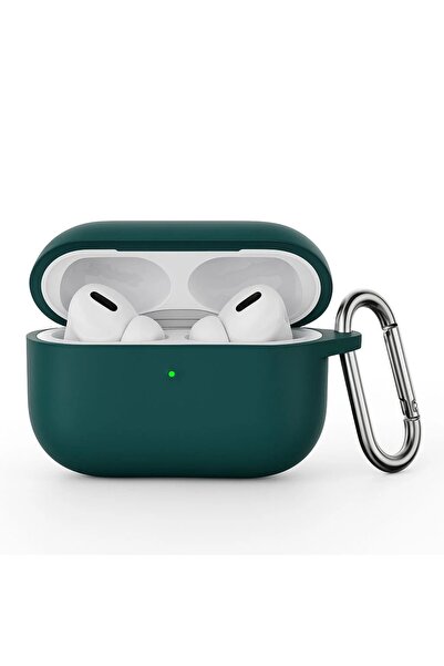 bbtech Apple AirPods Pro 3.Nesil ile Uyumlu Esnek Silikon Koruyucu Kılıf + As...