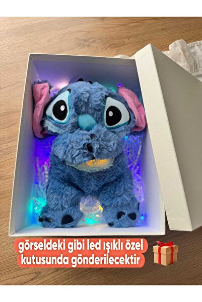 RAHA TOYS NEFES ALAN UYKU ARKADAŞI STİTCH LED IŞIKLI
