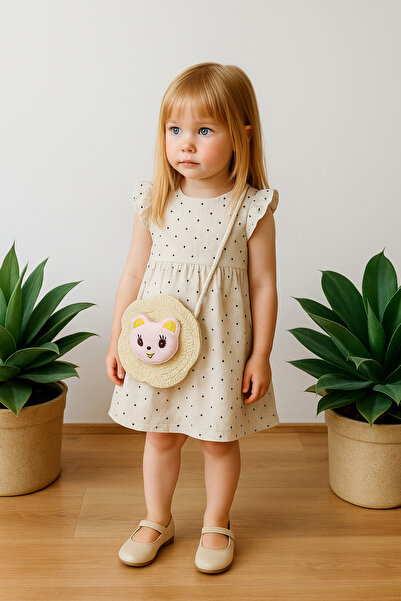 ÖZKARDEŞLER BABY Ψάθινη τσάντα με γέμιση καπνού