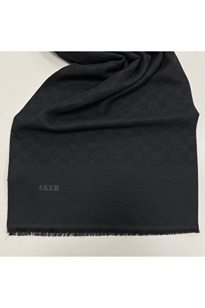 Aker Elegance Monogram Black Shawl Ist 1090100 - 911
