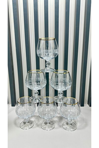 Vakıf home Bohemia Kristal El İşi Kahve Yanı Su Bardağı