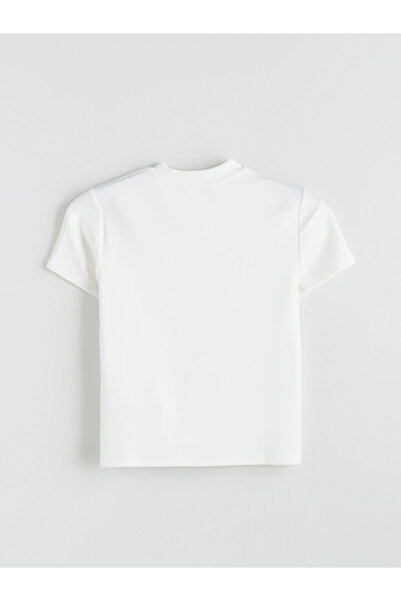 LC Waikiki Sparkling Selections from Shining Store |   Turtleneck Women's T-Shirt