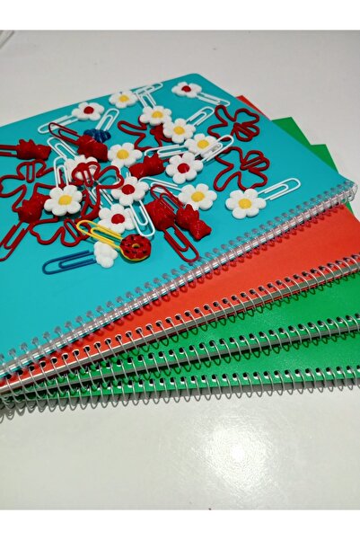5’li Set Donut, Bulut, Çiçek,Yonca ve ayıcık Ataş