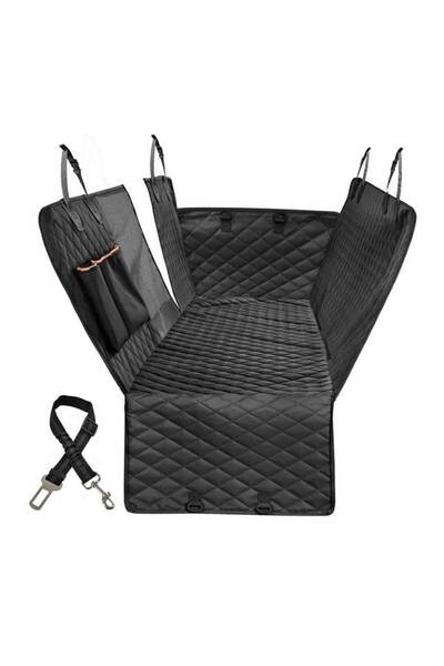 KESNUP Калъф за столче за кола и защита за превоз на животни 148 x 215 см Черен