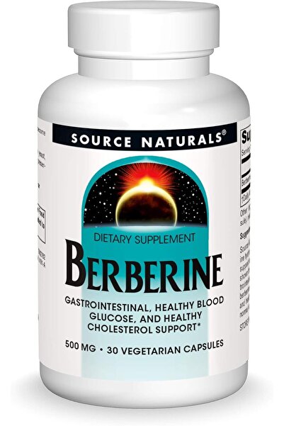 source naturals Berberine Vegetable Capsule, for Gastrointestinal Support* - 30 Vegetarian Capsules