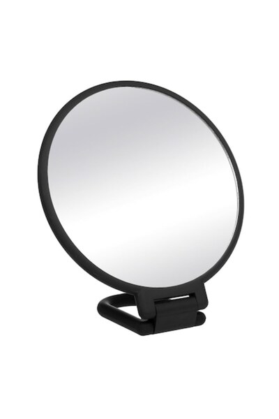 MYONNA IT & E- COMMERCE Double Handheld Mirror Rubber, 2x Magnification, Blac...