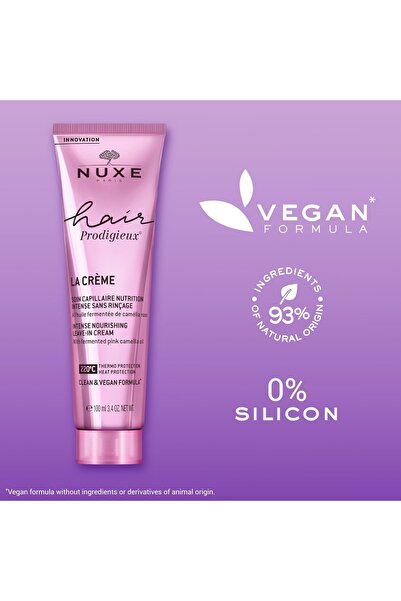 Nuxe Hair Prodigieux intensively nourishing leave-in hair cream, 100 ml