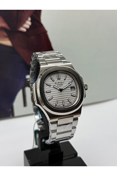 JG. Polo Club STEEL MEN'S WRISTWATCH 5 ATM WATERPROOF