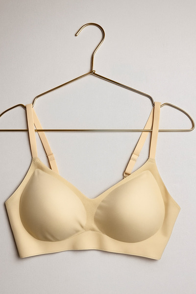 HEROSE Lazer Kesim Çıkarılabilen pedli Yarım Dolgulu Görünmez Sütyen