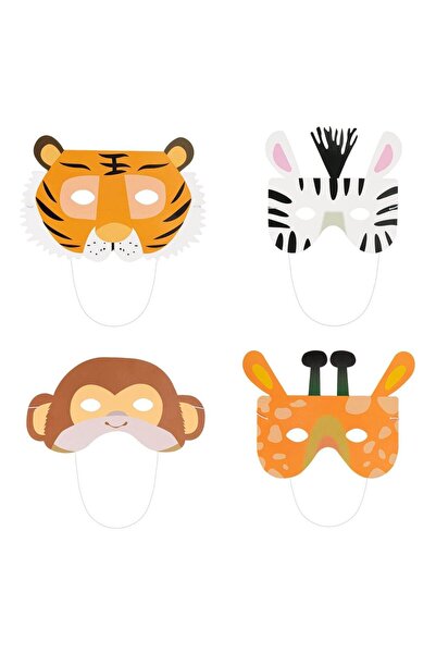 OEM Masti Party de Hartie Forme Animale - 8buc