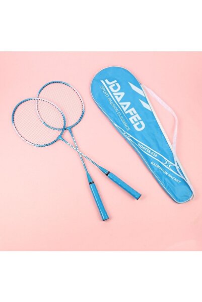 STLIFE 2'li Hafif ve Dayanıklı Çantalı Badminton Raket Seti Ergonomik Sap Day...