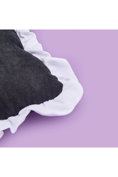 ASPARTAM Soft Nora Chair Cushion - Black / White - 40X40 cm