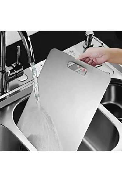 posy Set of 2 Stainless Steel Cutting Boards