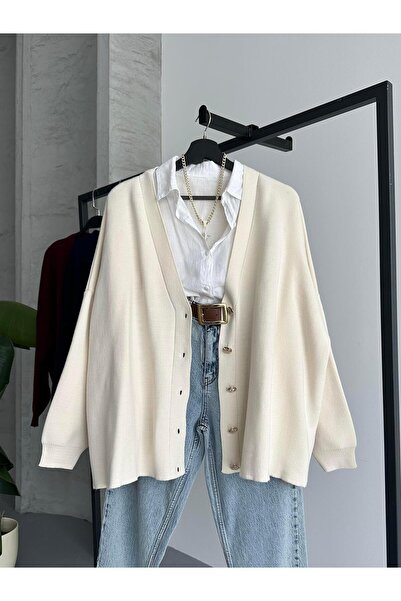 FERZOLAİO سترة إكرو بأزرار ذهبية