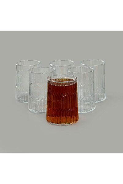 Paşabahçe Dunes 6'lı Meşrubat ve Su Bardağı Seti - Şeffaf - 335 ml