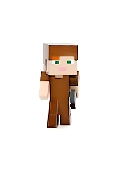 MINECRAFT Jada Figürler Alex In Leather Armor