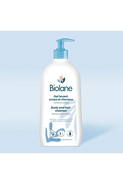 Biolane Organik İçerikli İnceTelli Saçlara İçin Rahatlatıcı Saç ve Cilt İçin Vücut Şampuanı 750ml