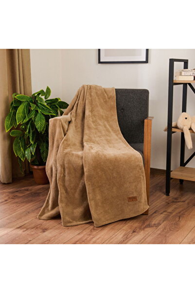 ASPARTAM Soft Cozy Wellsoft Tv Blanket - Brown - 120X160 cm