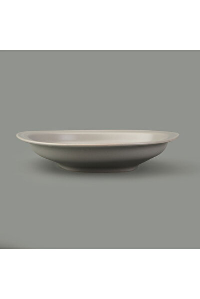 MATMEL Kitchen Bloom Deep Dinner Plate - Gray - 23 cm