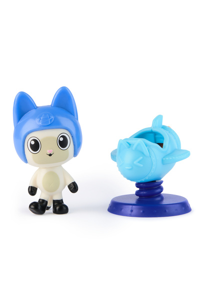 Spinmaster مجموعة شخصيات وإكسسوارات باندي باوزز وصاروخ الفضاء من غابي دولا هاوس