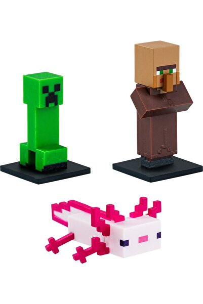 MINECRAFT PMI 3D Figür Toppeez 3'lü Set Model 7