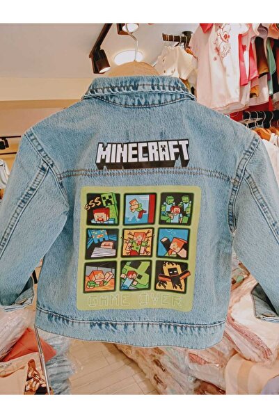 shop Erkek Çocuk Minecraft DENİM CEKET