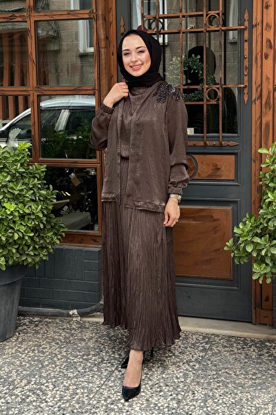 FUAT GÜRSEN FUAT GÜRŞEN Etekli Takım 25K-4700 Kahve