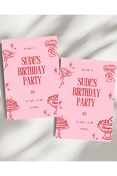 Siorina Events -10 Adet Bachelorette Bride Doğum Günü Kişiselleştirilebilir D...