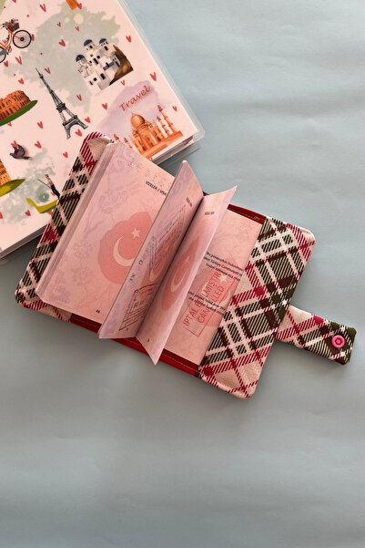 Outlet Çarşım Travel More Passport Cover Durable Premier Linen Passport Holder