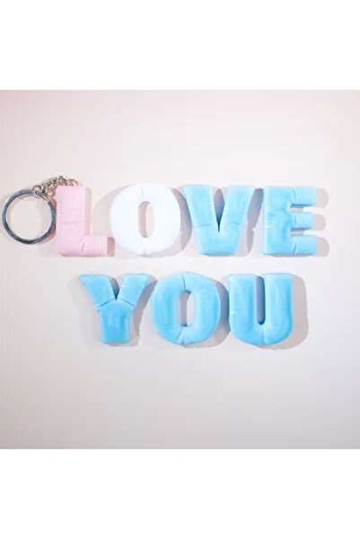 Lades Μπρελόκ με γράμματα αλφαβήτου από μαλακό ύφασμα και σκληρό πλαστικό