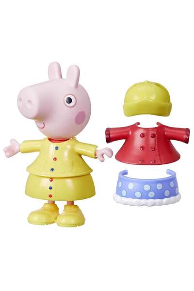 Peppa Pig And Family Outfit Figure Set