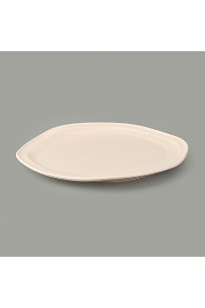 MATMEL Kitchen Bloom Serving Plate - Cream - 29 cm