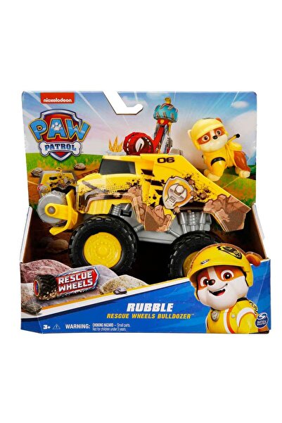 PAW PATROL Rescue Wheels Temalı Araçlar Rubble