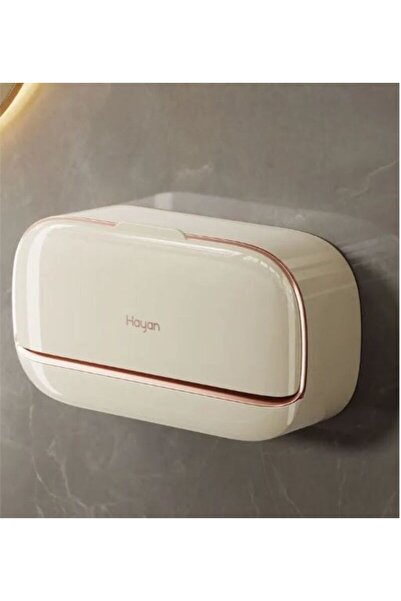 btm home Kapaklı Katı Sabunluk – Kendinden Su Boşaltmalı, Su Akıtmaz Hijyenik Sabun Kutusu Banyo & Mutfak