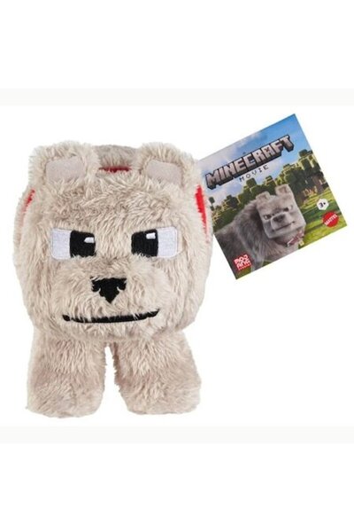 mattel Minecraft Lup de pluș 20 cm (JFP55)