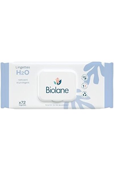 Biolane Thick H2O Baby Wipes 72'S