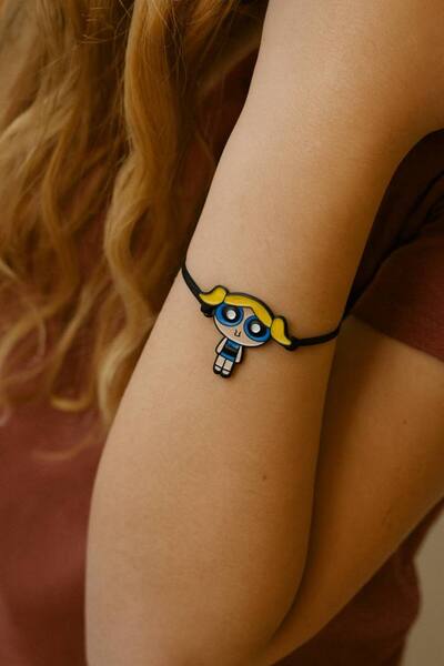 Herşey Nota سوار يونيسكس قابل للتعديل من باور باف جيرلز مع شخصية بابلز - تصمي...