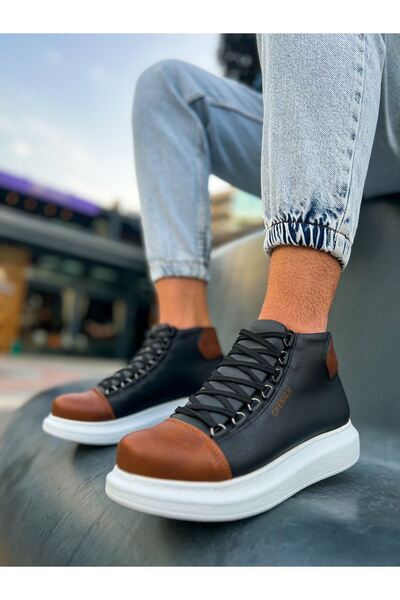 Zerenyus Πολύχρωμες Premium Χειμερινές Ανδρικές Μπότες Μαύρες Μαύρες