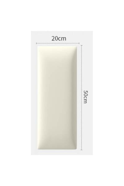 OEM Padded Foam Panel for Child Room Decoration and Safety, VERSAGO, 50x20x3 cm, White