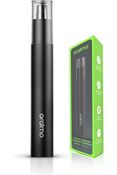 oraimo Nose Hair Trimmer for Men & Women, 10,000 RPM Stainless Steel Dual-Bla...